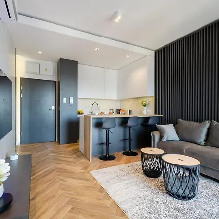 Penthouse Neopolis Centrum Parking Dostęp na Kod Widok na Zachód Słońca Łódź Zewnętrze zdjęcie