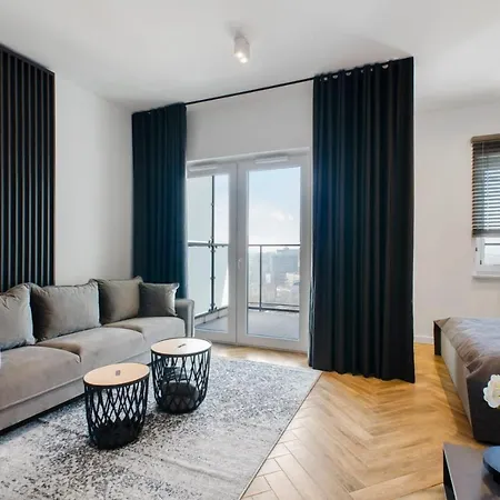 Penthouse Neopolis Centrum Parking Dostęp na Kod Widok na Zachód Słońca Łódź Zewnętrze zdjęcie